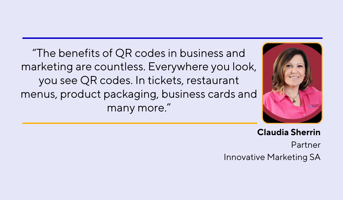 quote about the benefits of qr codes in business and marketing
